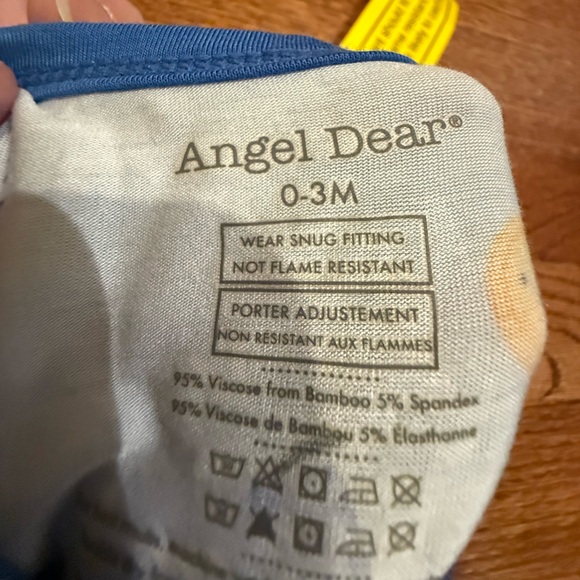 NEW Angel Dear Hanukkah 2 Way Zipper Romper 0-3 Months - Picture 8 of 8